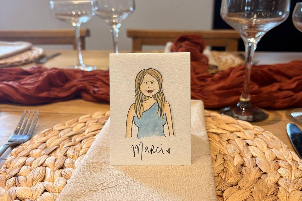 Place card