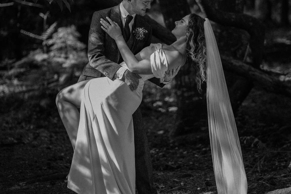 Bride and Groom Portrait