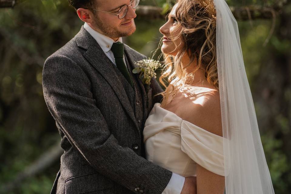 Bride and Groom Portrait