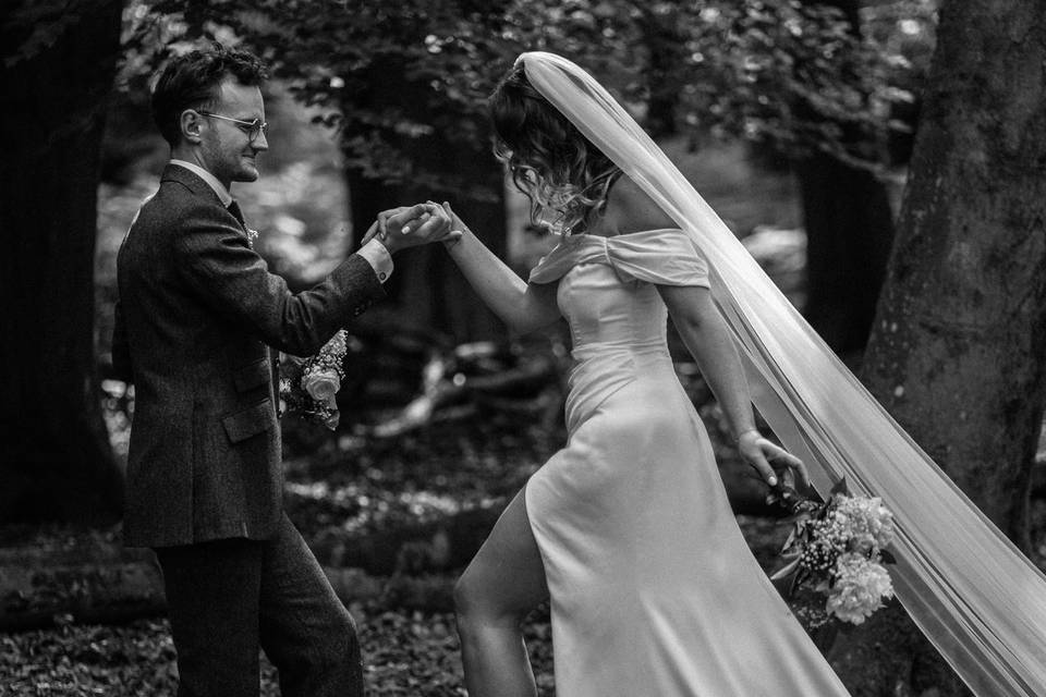 Bride and Groom Portrait