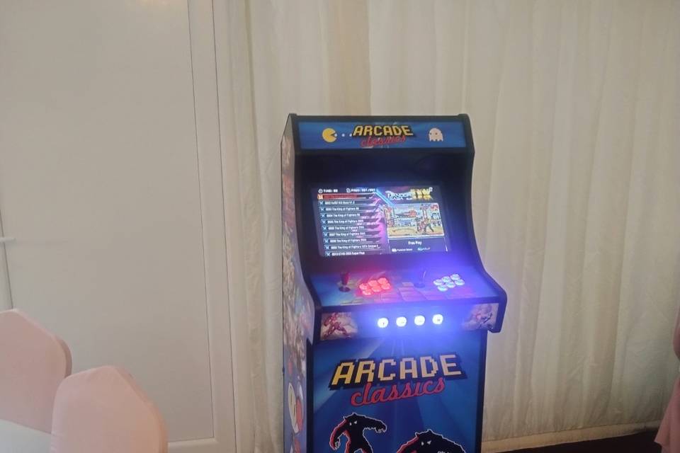 Retro games machine