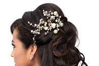 Bridal hair with extensions