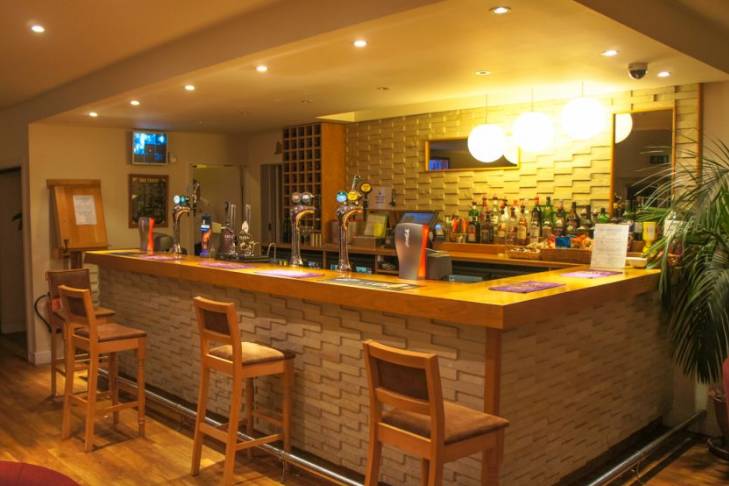 The bar