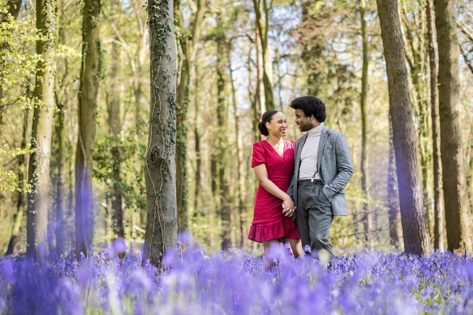 Couple engagement shoot