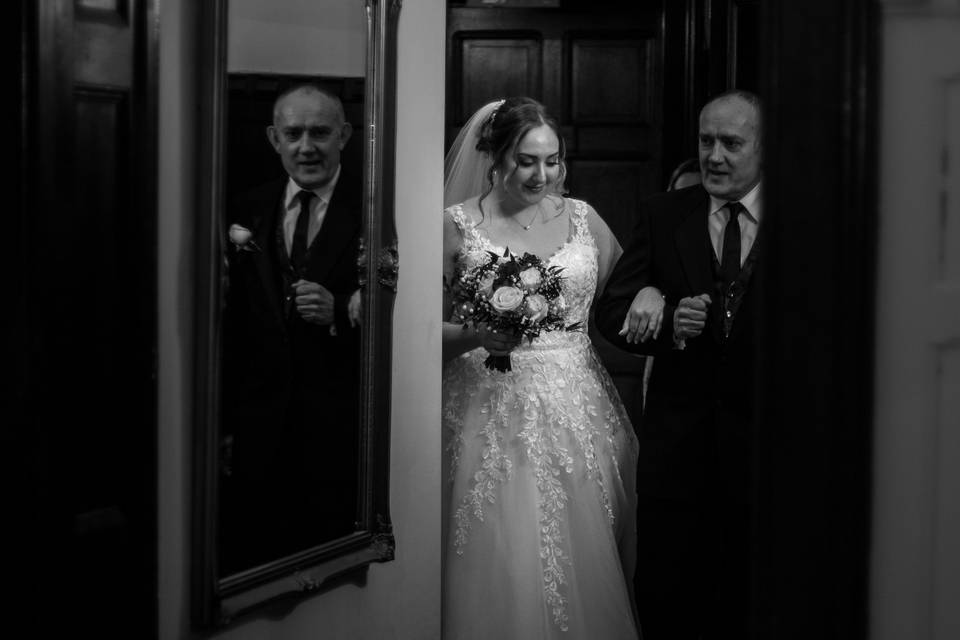 Bride and Father