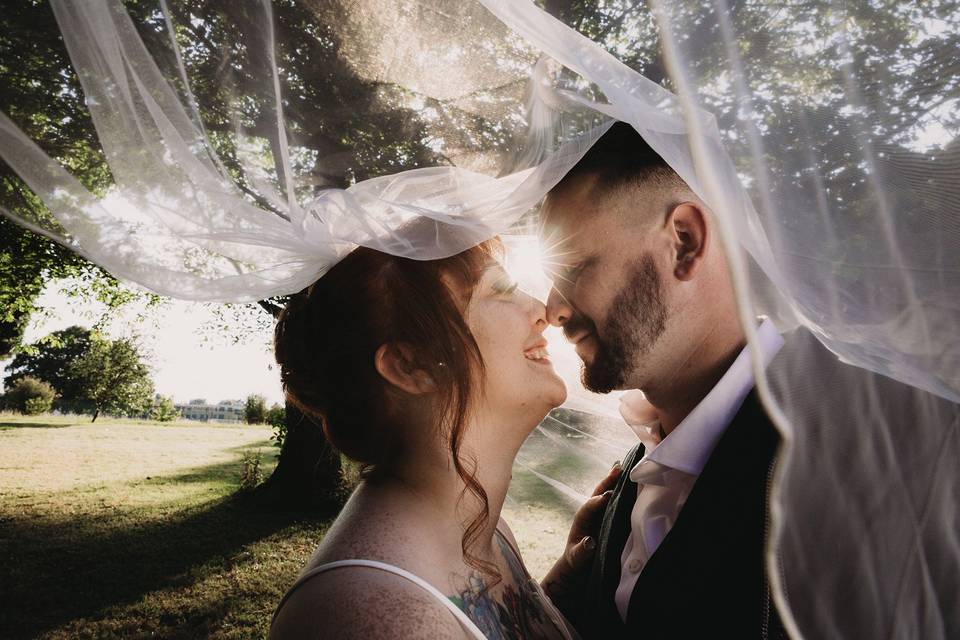 Wedding veil vibes