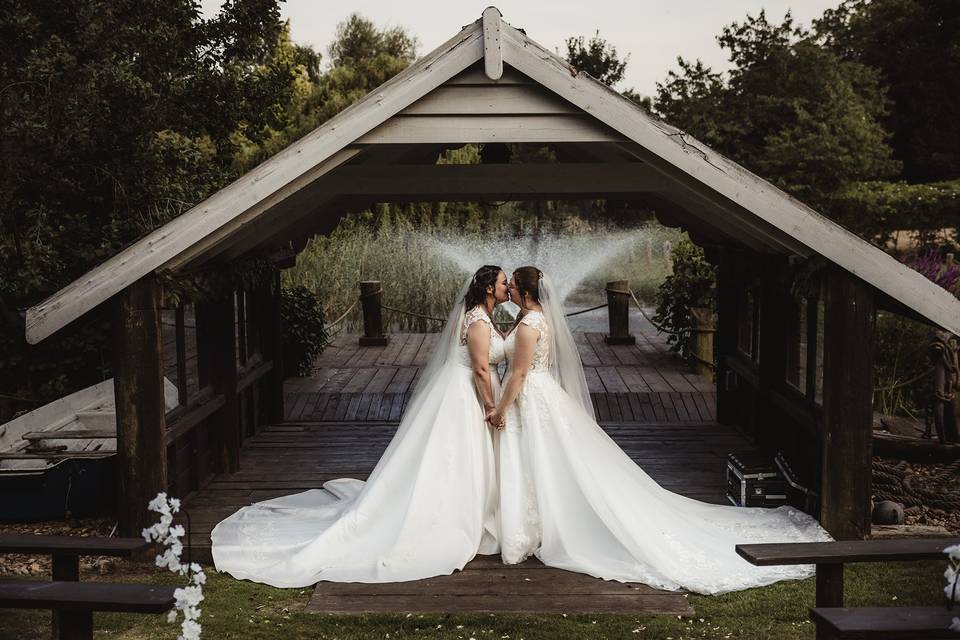 Reflected bride