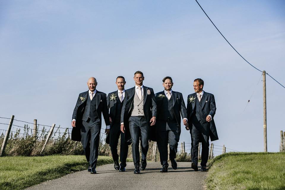 Reservoir Dogs groomsmen