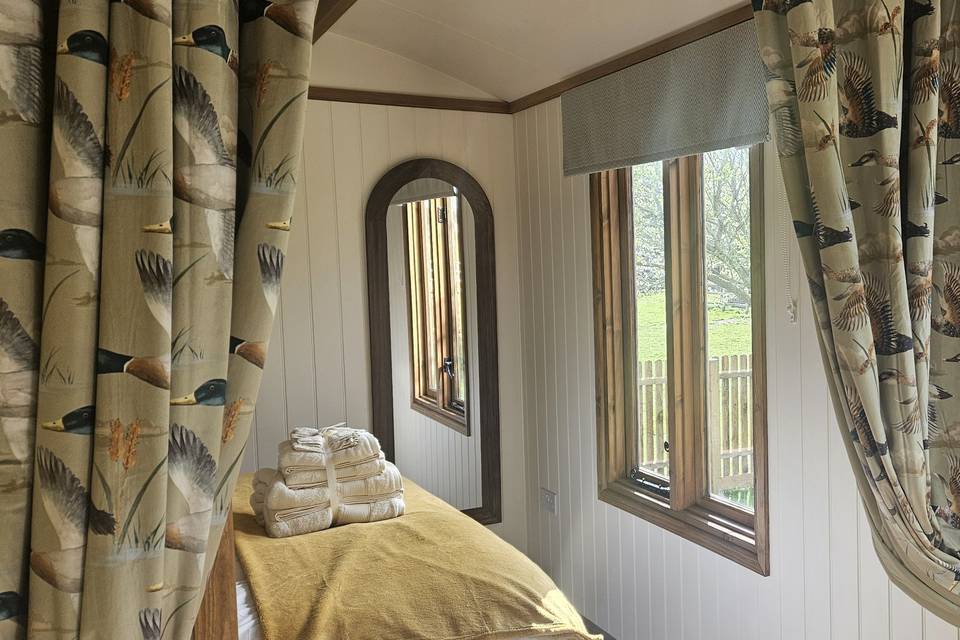 Interior hut