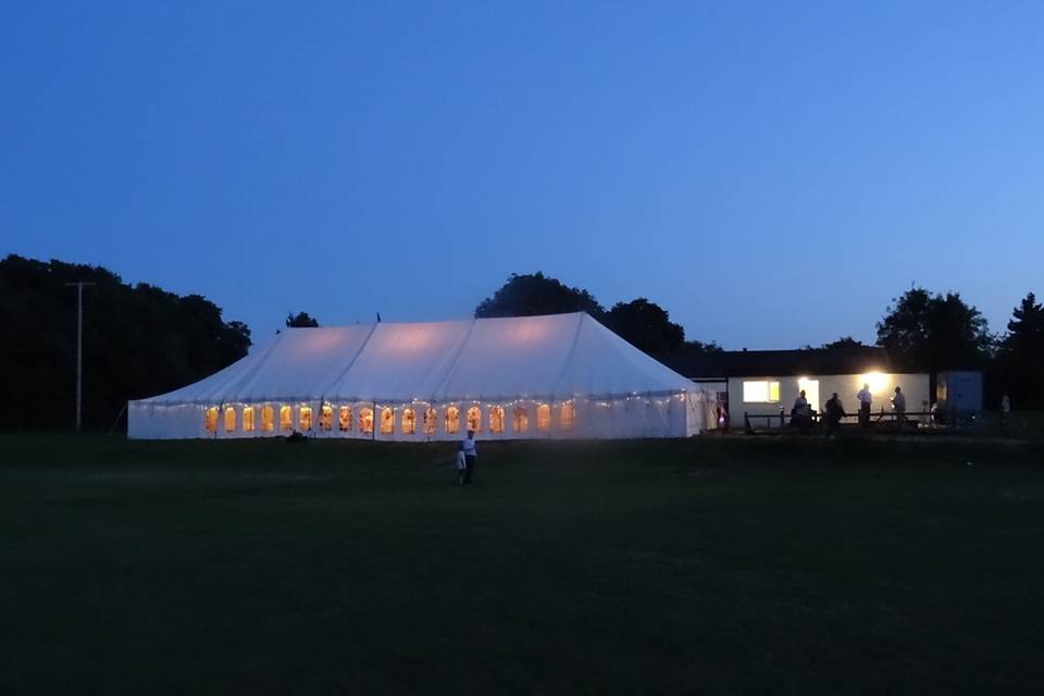 Wedding marquee