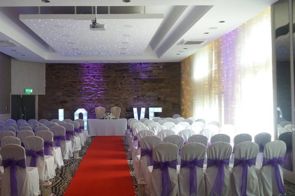 Lathom suite civil ceremony