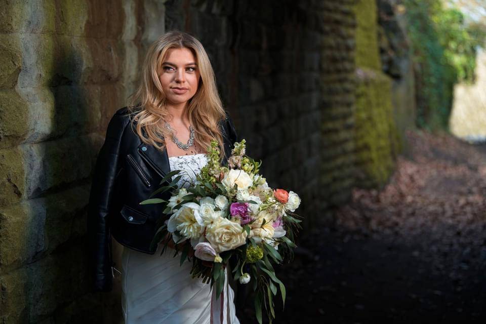 Rock 'n' roll bride in Leeds