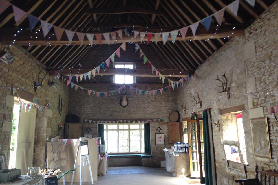 Inside The Grange Barn