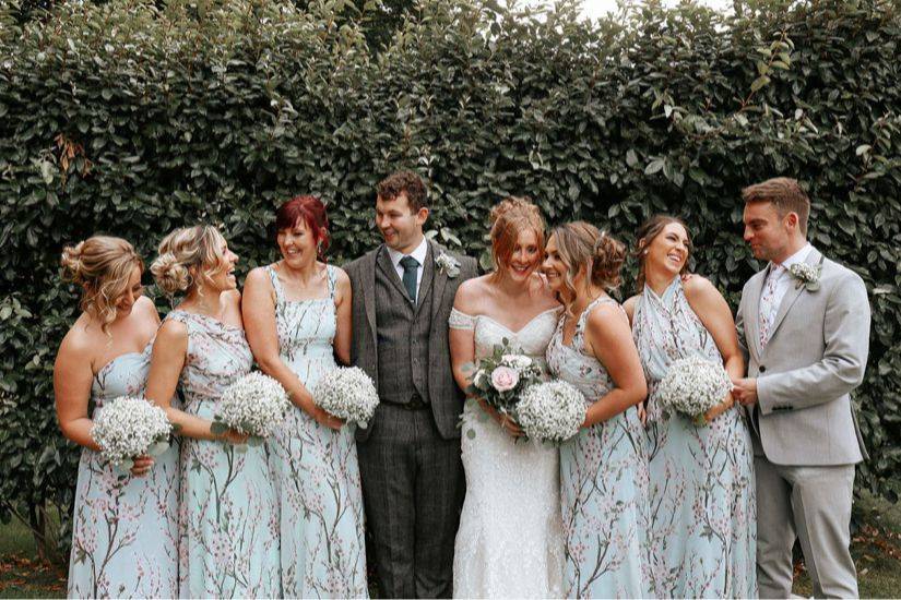 Wedding Party Personal Flowers