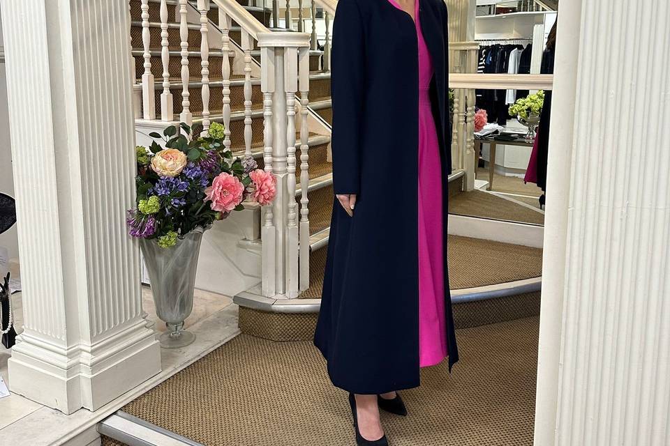 Custom made coat and dress