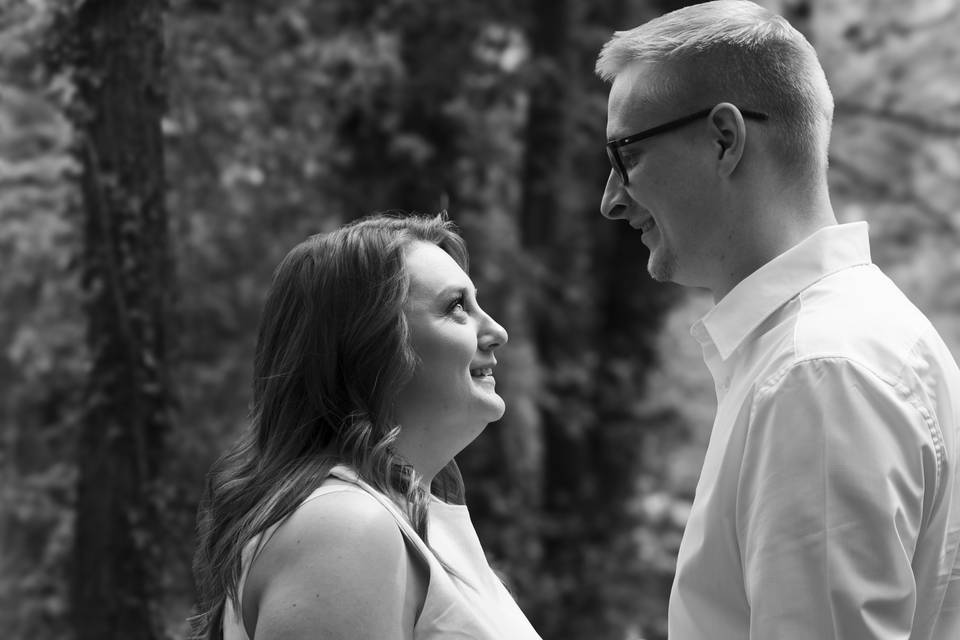 B&W Engagement Shoot 1