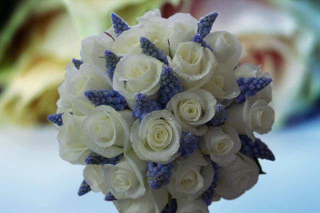 Winter bridal bouquet