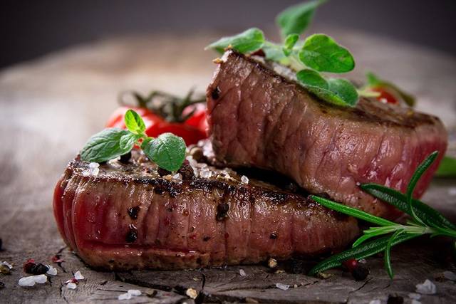 Grilled steak