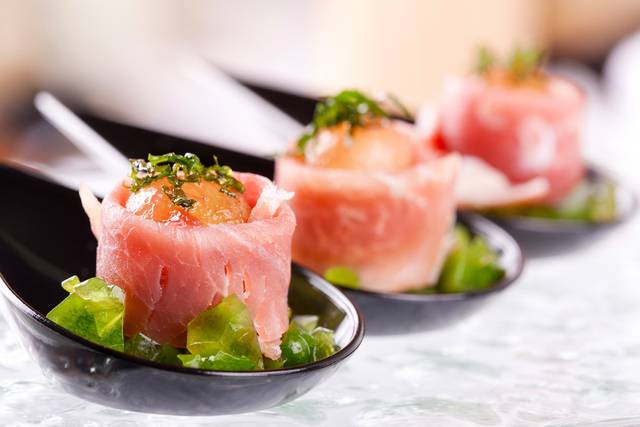 Wedding appetizers