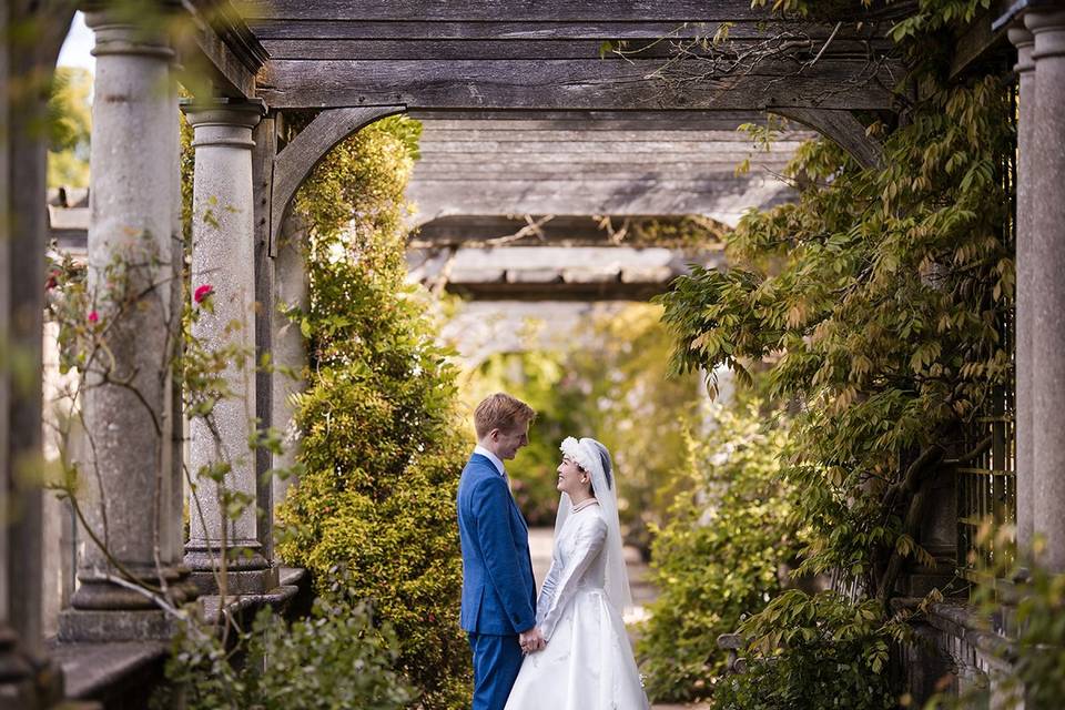 Portraits in beautiful gardens