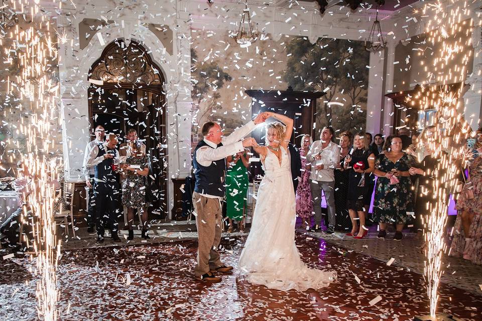 Epic first dance!