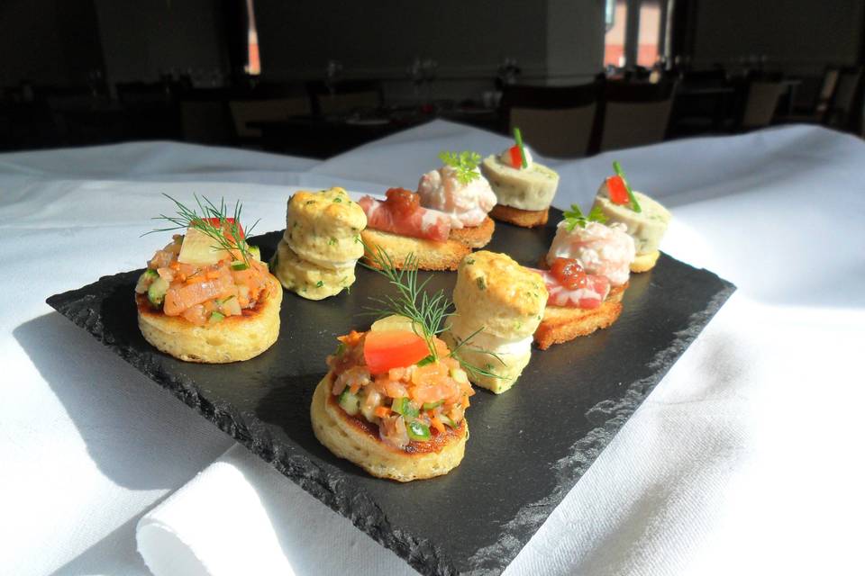 Canape selection