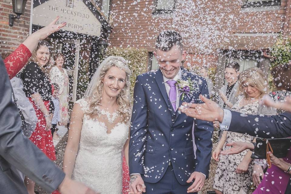 Confetti Throwing