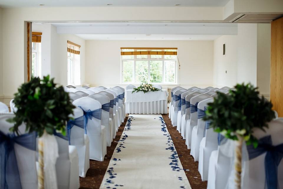 Ceremony Room - Blue