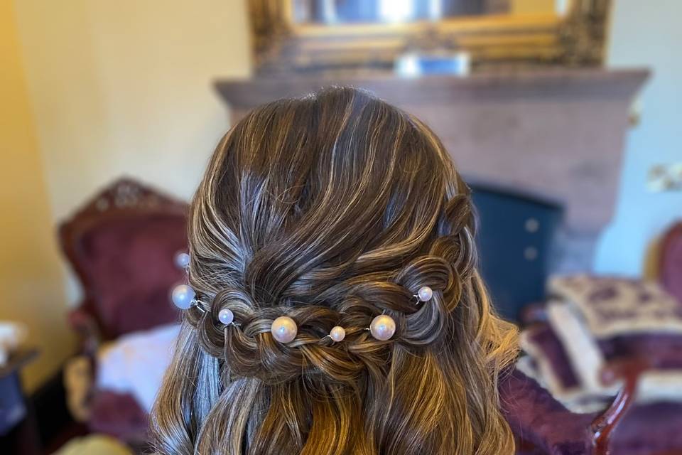 Bridal hair