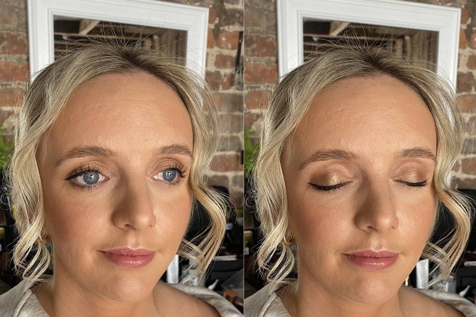 Bridesmaid makeup