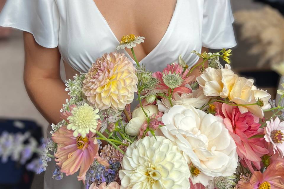 Bride hair and makeup