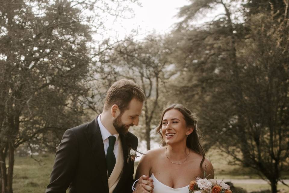 Bride and groom