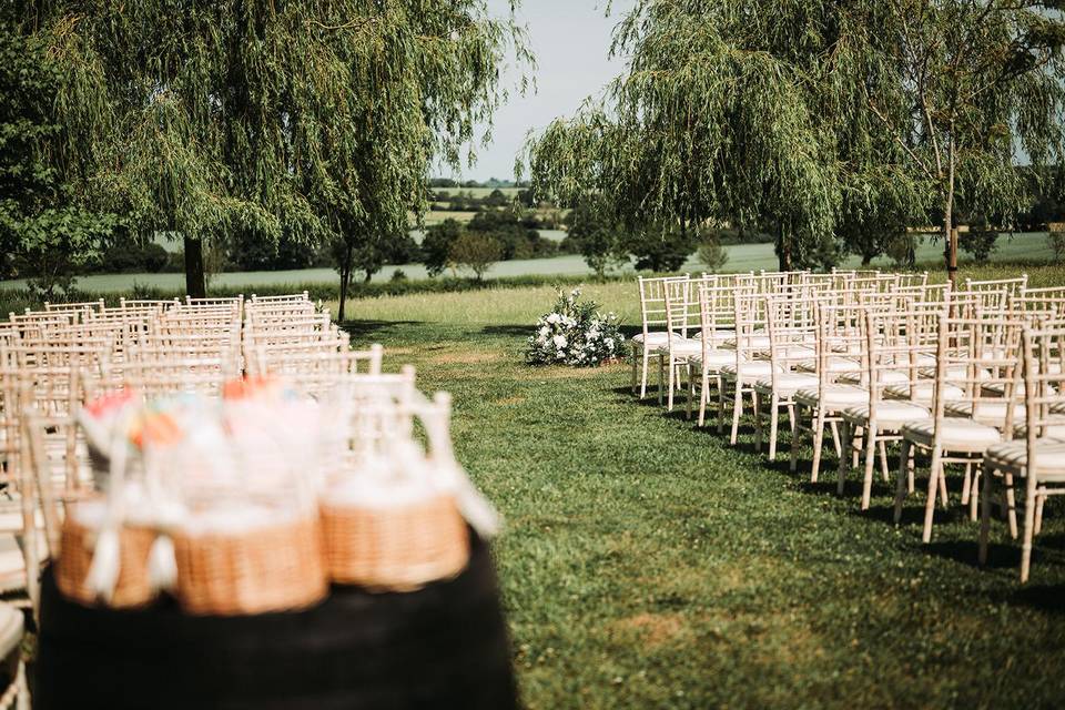 Ceremony area