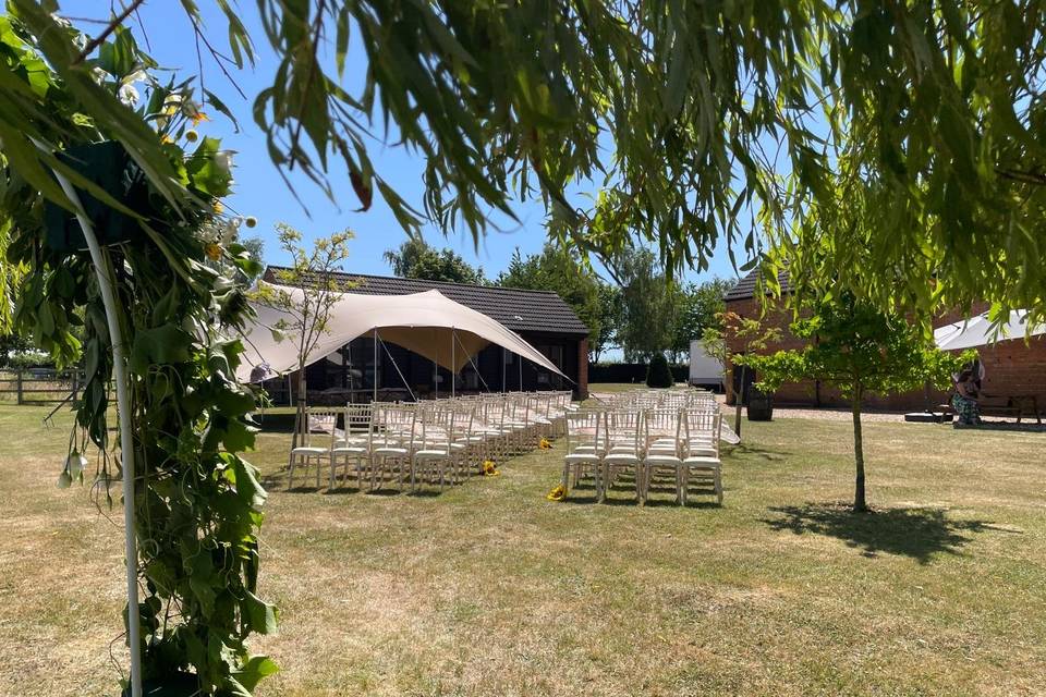 Outdoor ceremonies