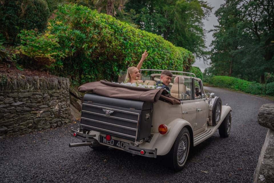 Vintage Wedding Car
