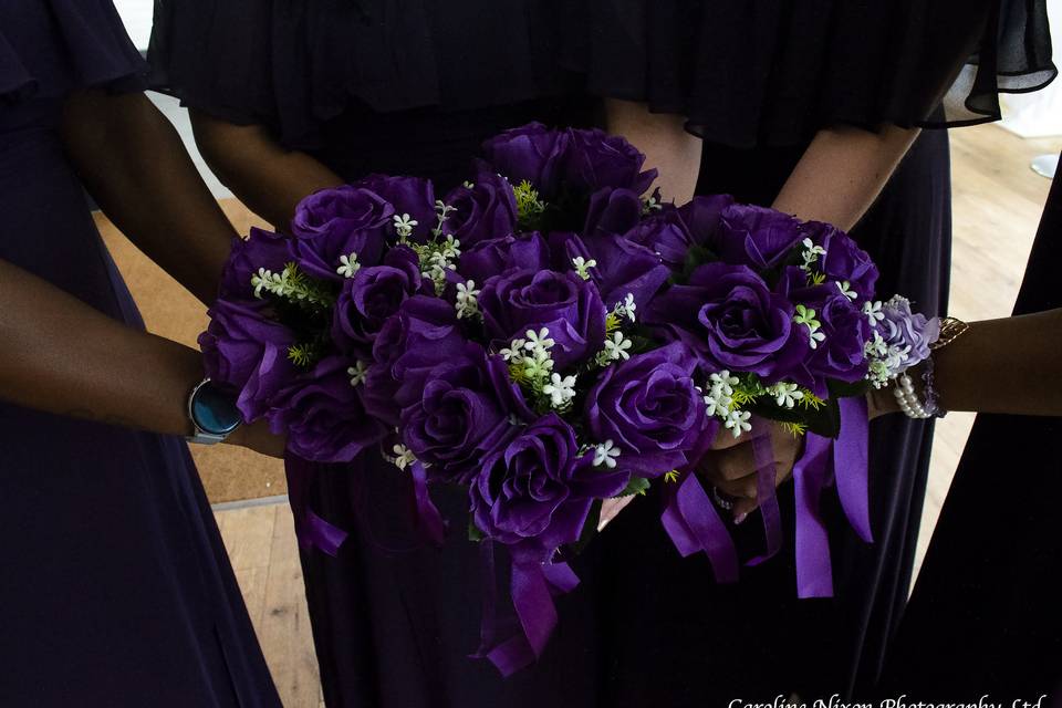 Bridesmaids bouquets