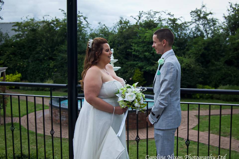 Post ceremony - Bride & Groom