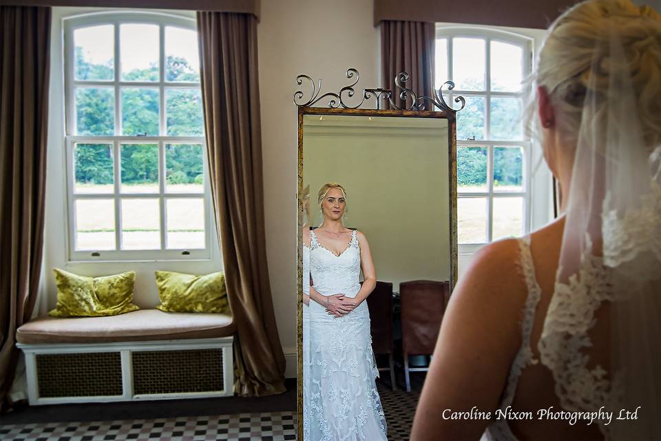 Bridal prep - The bride