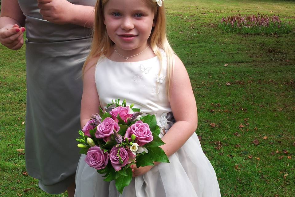 Cute bridesmaid