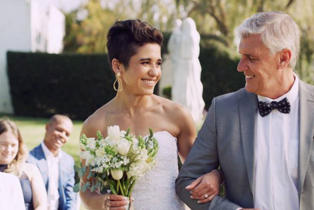 Father and daughter moment