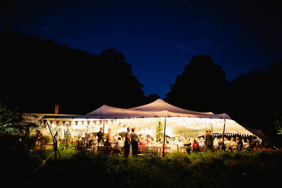 Open air tents