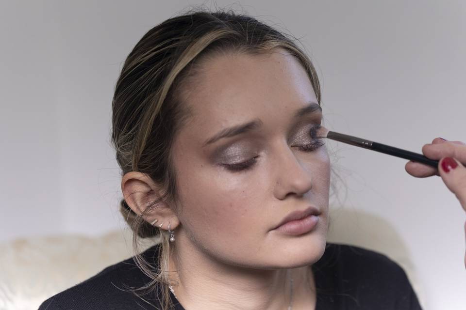 Soft Glam Eye Bridal Makeup