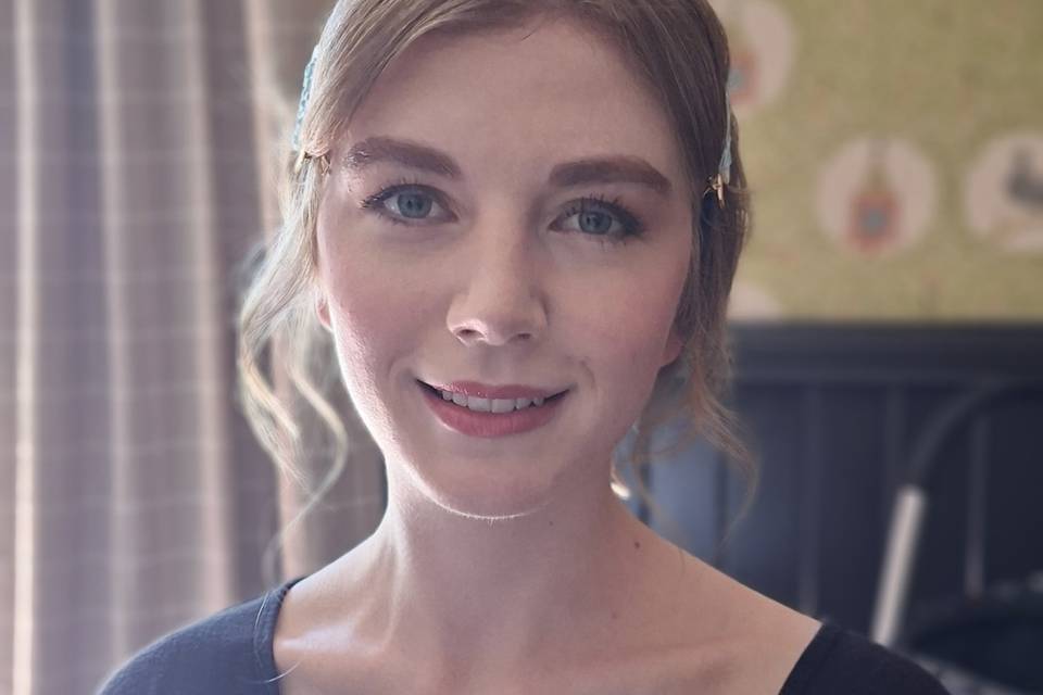 Classic Rose Bridal Makeup