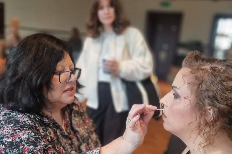Bridal Make up Application