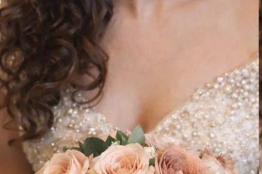 Full Glam Bridal Eye makeup