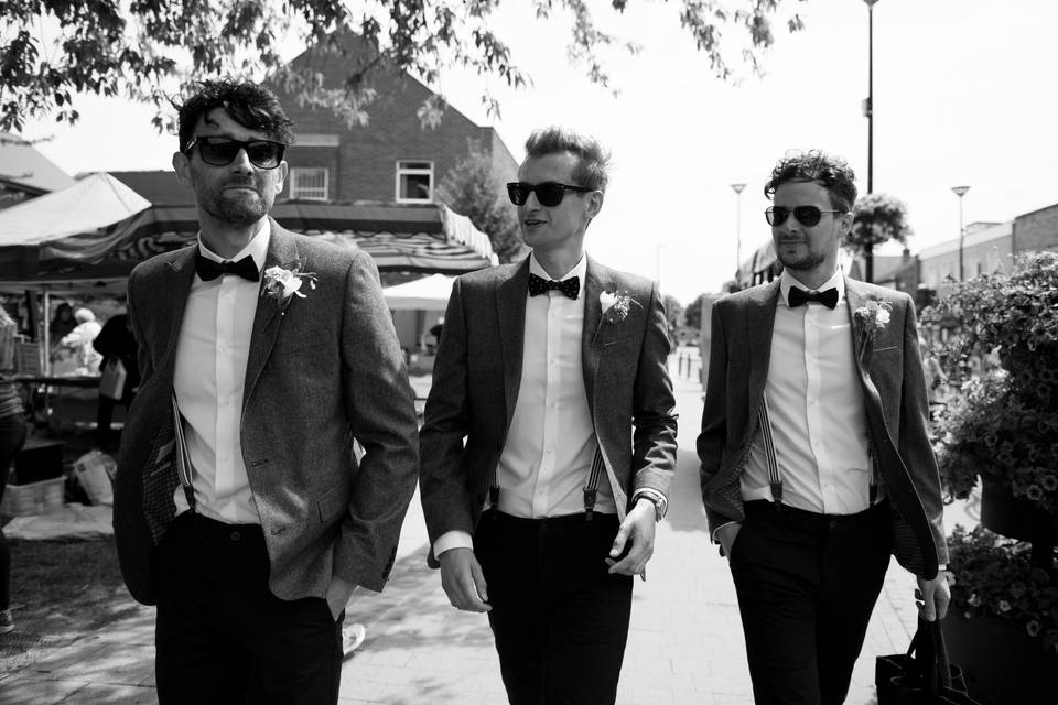 Dapper dudes - Coales Capture Wedding Photography