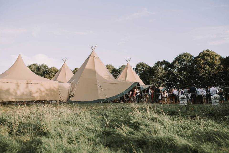 Tipis at Beaumont Hall 15