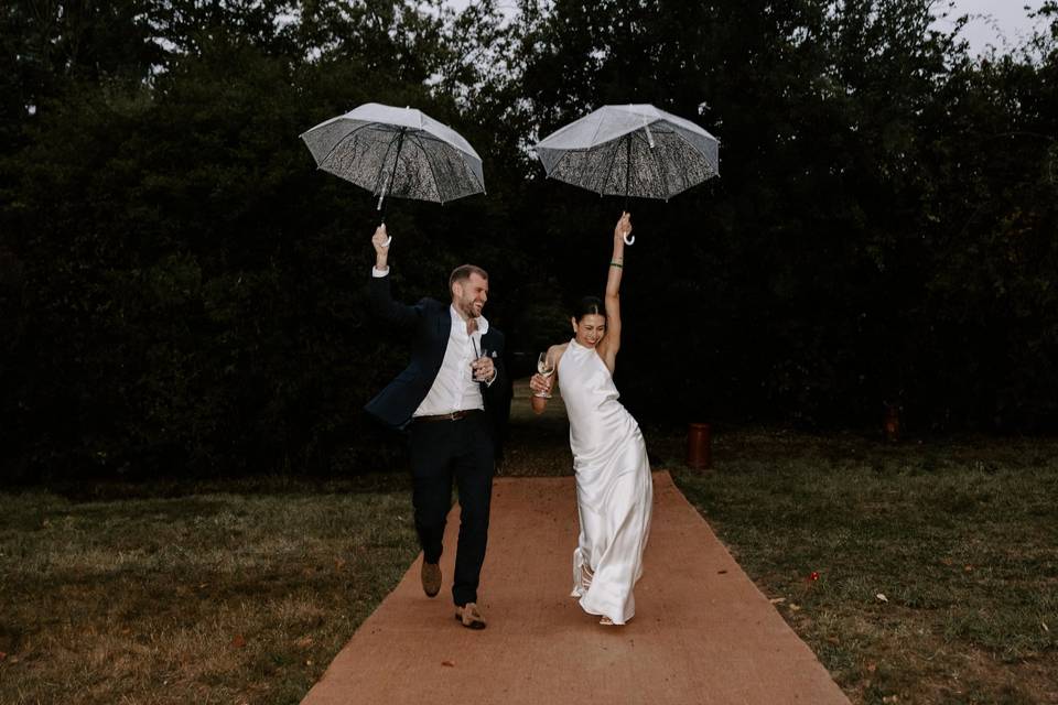 Dancing in the rain