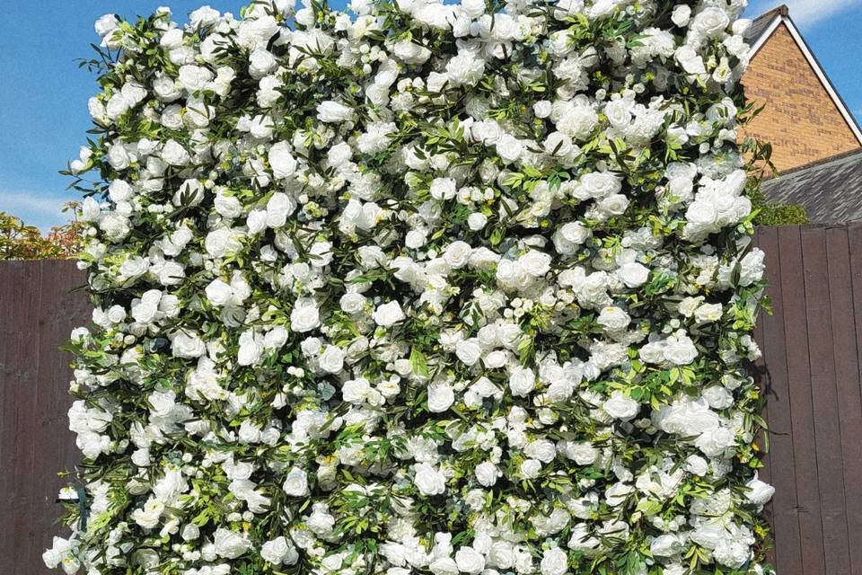 Flower wall