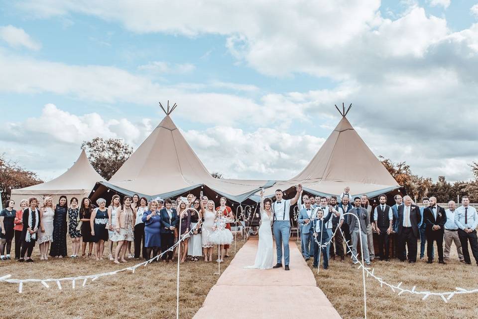 The Tipi at Beaumont Hall 1